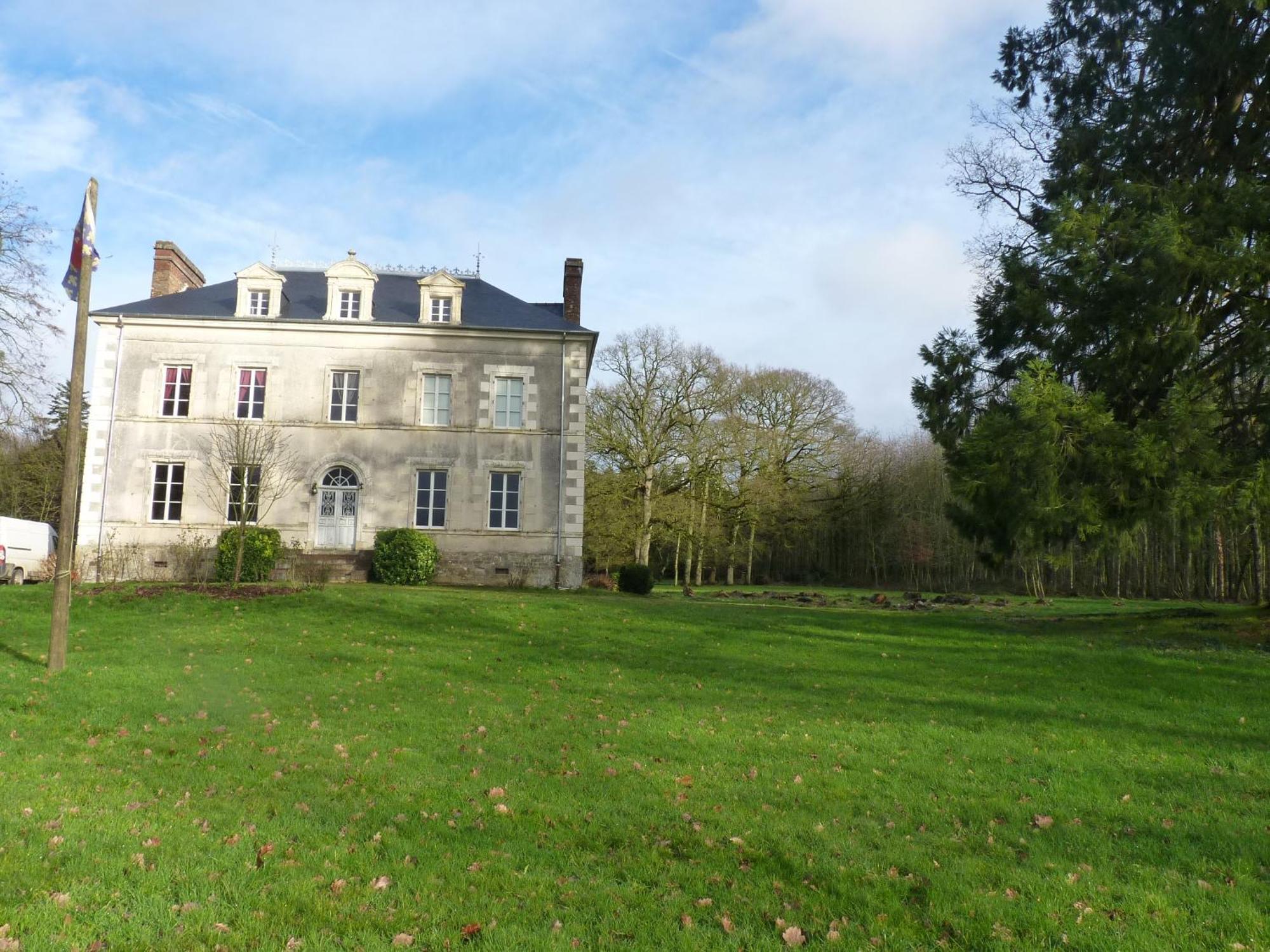 Chateau De Craon Bed and Breakfast Comblessac Exterior foto